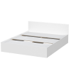 Токио Кровать двойная унив. 1.6х2.0 ЛДСП SV-мебель (Белый текстурный (1634х685х2032))