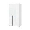 Норд Шкаф 3-х ств.(1200) МИФ (Белый/Белый Глянец холодный)