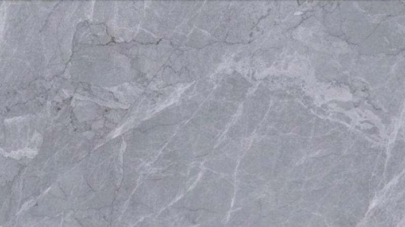 Стол Мадрид Люкс Про Керамика 1600 Ваша Мебель (Керамика 67B Yundora ash Мрамор серый, МДФ черный, каркас черный+Опора №15 муар черный (1600 (2200)х900))