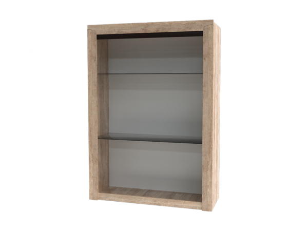 Гостиная Версаль-5 Секция №11 Витрина малая РОСТОК (Дуб баррик)