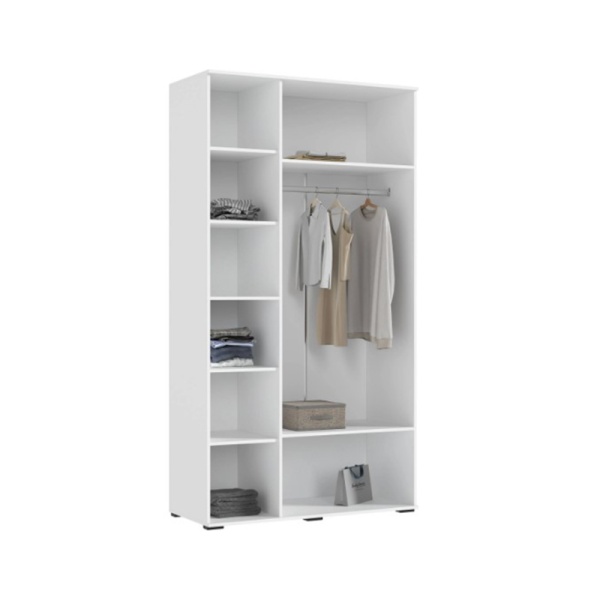 Норд Шкаф 3-х ств.(1200) МИФ (Белый/Белый Глянец холодный)