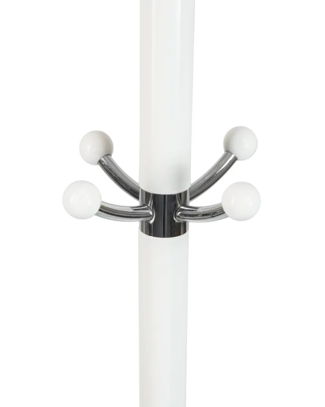 Вешалка Балена (NM-8606) КНР (Белый. Металл. трубка + мраморное основание)