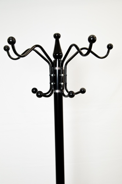 Вешалка Литон (NM-8015) КНР (Черный. Металлическая трубка  + мраморное основание)