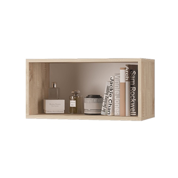 Гостиная Скайлайн Шкаф настенный 600 МЛЕК (дуб сонома св/белый(602*600*314))