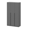 Шкаф ШК-5 (1200) SV-мебель (Графит серый)
