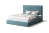 Кровать НА опоре Леона 1200 МЛЕК (нео 22/бирюза)