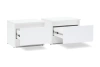 Челси Тумбы прикроватные (в компл. 2шт, цена указана за 1ед.) МИФ (Белый глянец холодный, белый)