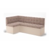 Диван угловой Остин Правый МЛЕК (Delon корич./reex cream(2050*1150*880))