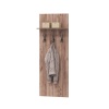 Прихожая Тоскана Вешалка МЛЕК (дуб табачный(602*1690*266))