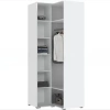 Норд Шкаф угловой МИФ (Белый/Белый глянец холодный)