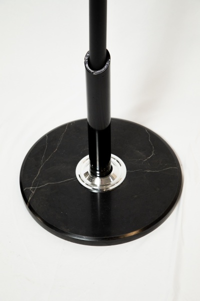 Вешалка Моэ (NM-6209) КНР (Черный. Метал. трубка + мраморное основание, 17 мест)