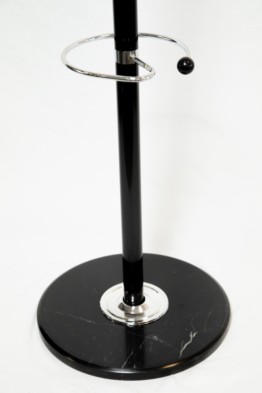 Вешалка Литон (NM-8015) КНР (Черный. Металлическая трубка  + мраморное основание)