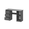 Денвер Стол письменный (1,2м) SV-мебель (Графит серый)