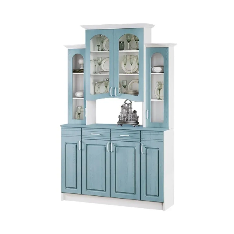 Буфет Констанция 4-х ств. МИФ (Голубой)