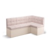 Диван угловой Остин Левый МЛЕК (Фабио бежевый(2050*1150*880))