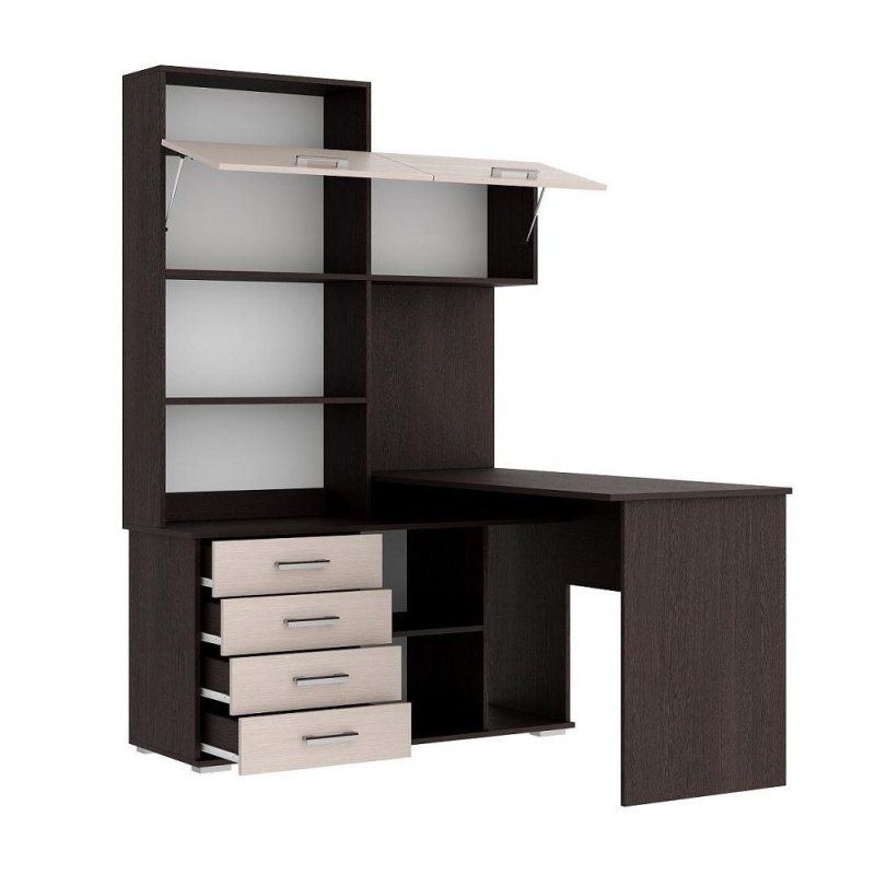 Стол ПКС-11 ПРАВ. ПАМИР (Венге-Белфорт)