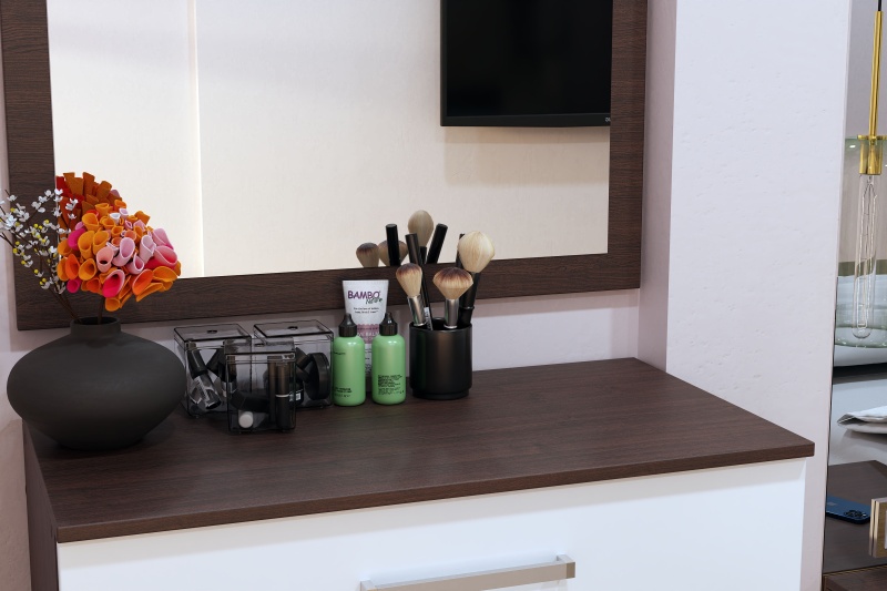 Спальный гарнитур Мартина Зеркало МИФ (Сонома)