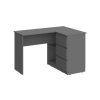 Челси Стол письменный угловой МИФ (Графит, графит)