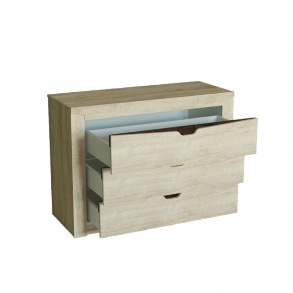 Спальня Версаль-5 Секция №8 Комод РОСТОК (Дуб баррик)