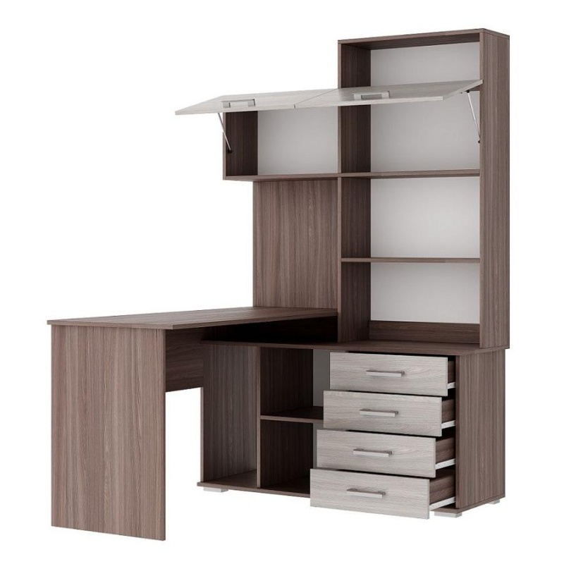 Стол ПКС-11 ЛЕВ. ПАМИР (Шимо темный-Шимо светлый)