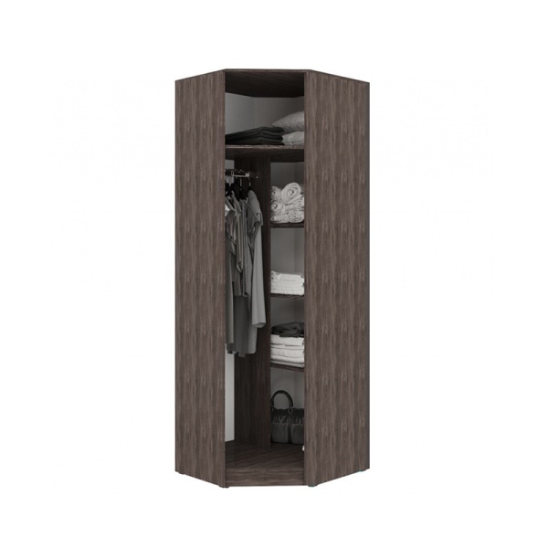 НКМ Милана секция №5 шкаф угловой РОСТОК (Ясень анкор / Дуб эльза (740*2100*740))