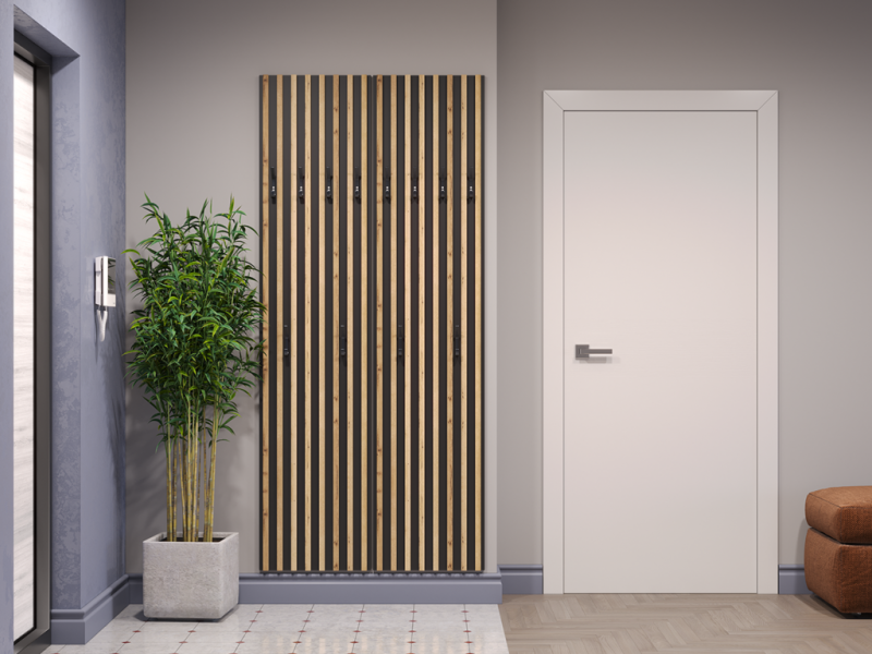 НКМ Аэлита секция №3 вешалка РОСТОК (Черный (445*2200*26))