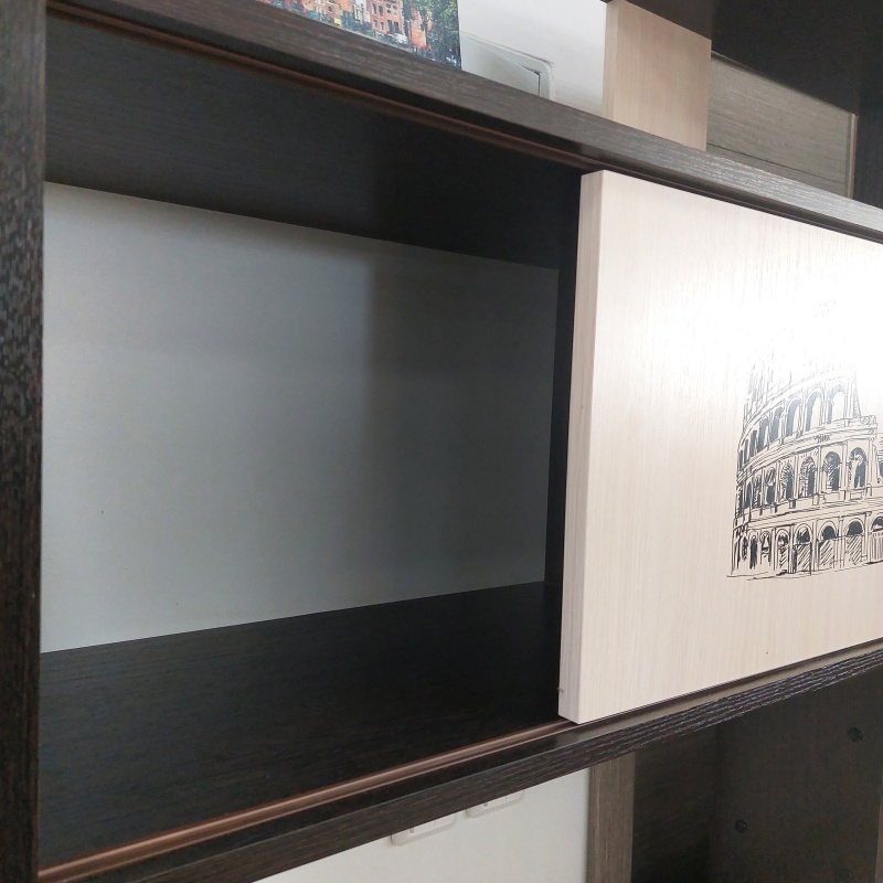 Стол компьютерный КЛ 6.0 ЛЕВЫЙ РОСТОК (Венге / Дуб молочный)