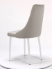 Стул Руссо ПАМИР (F81 Светло-серый/Белая опора)
