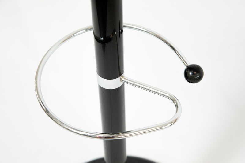 Вешалка Мори (NM-8009) КНР (Черный. Метал. трубка с + мраморное основание)