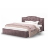 Кровать Стелла 1400 МЛЕК (ROCK 12/серо-фиолетовый(1675*1070*2150))