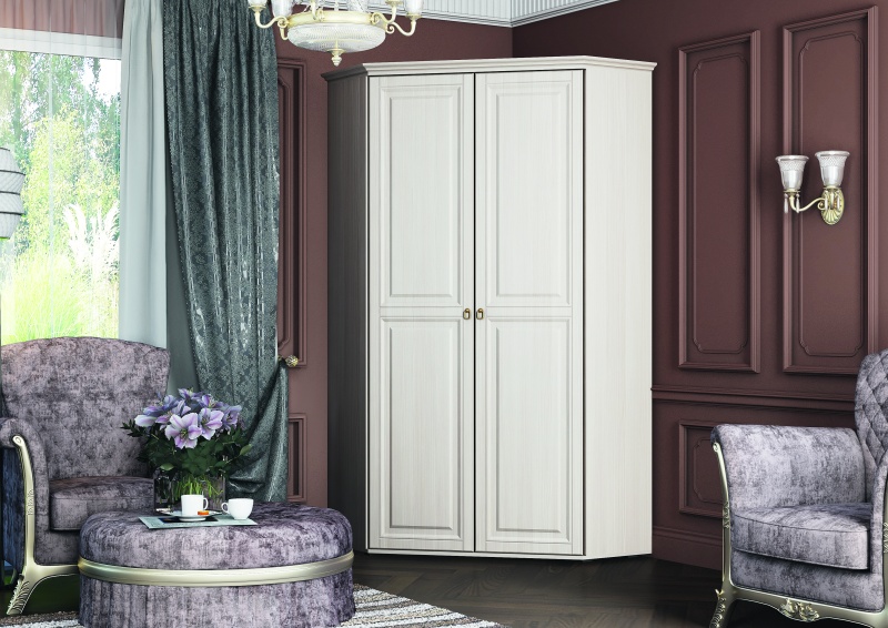 Гостиная Престиж-1 ПВХ Пенал глухой МИФ (Сандал светлый)