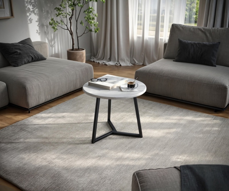 Стол Журнальный СЖ 9 РОСТОК (Бетон снежный)