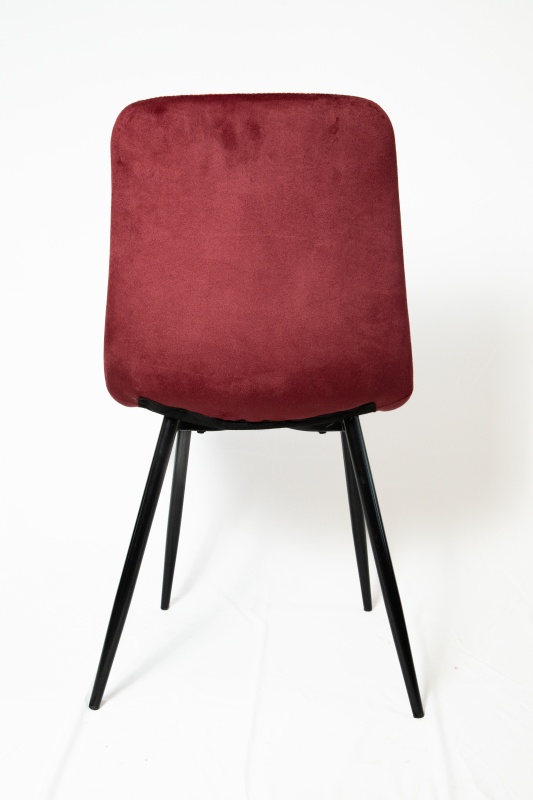Стул Дору (велюр) КНР (бордовый)