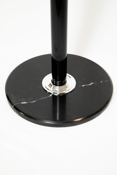 Вешалка Мельтон (NM-8024) КНР (Черный. Металлическая трубка + мраморное основание)