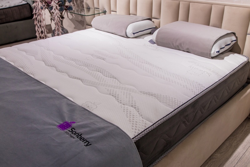 Матрас Active Travel 160*200 Sonberry (Независимый армированный зональный пружинный блок,7 ZONE "TFK®" Sport, Высота блока 14 см, Пена OrtoFlex 20 мм c 2-х сторон Латексированное кокосовое)