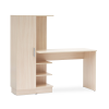 Стол компьютерный № 1 МИФ (Дуб беленый (с фурнитурой))