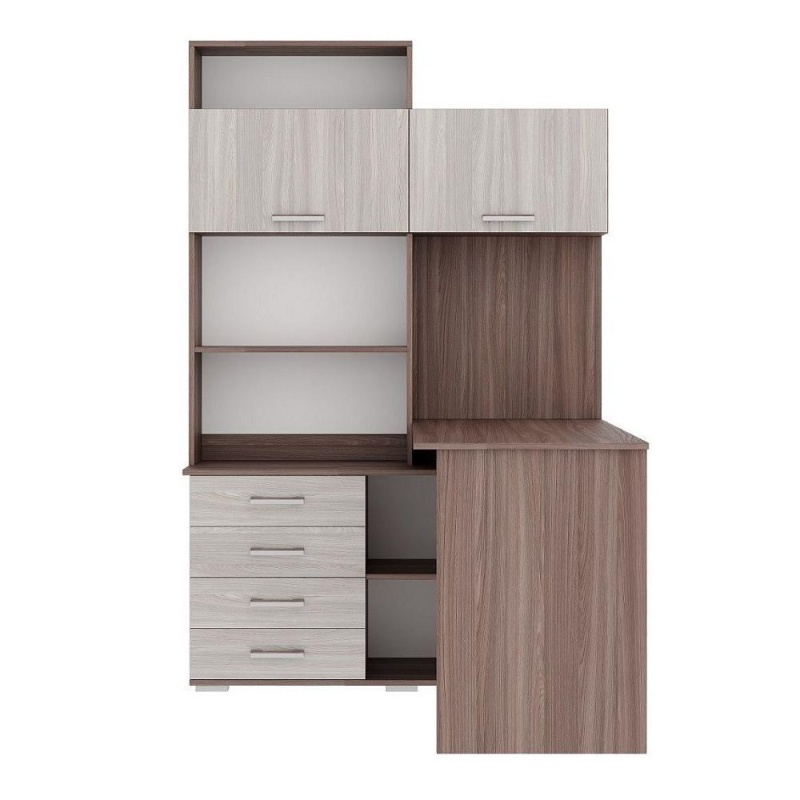 Стол ПКС-11 ПРАВ. ПАМИР (Шимо темный-Шимо светлый)