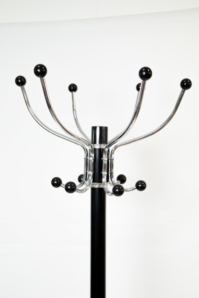 Вешалка Балена (NM-8606) КНР (Черный. Метал. трубка + мраморное основание)