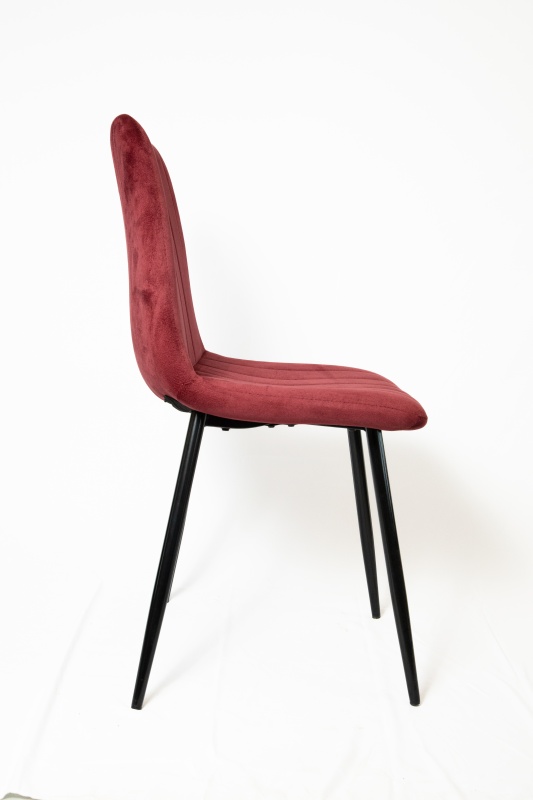 Стул Дору (велюр) КНР (бордовый)
