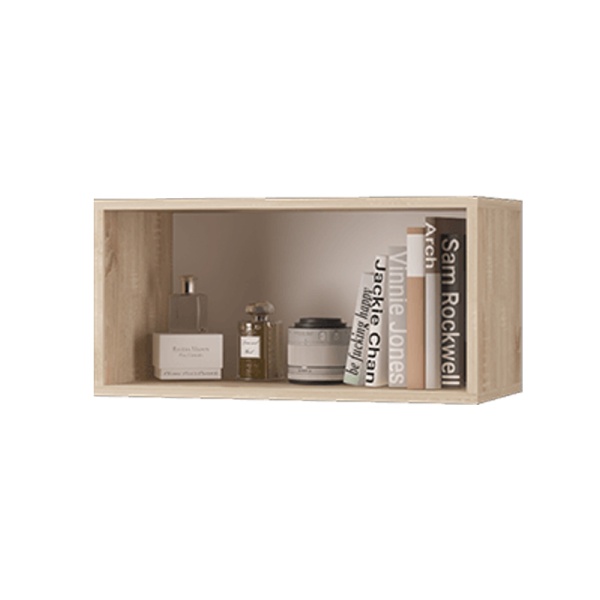 Гостиная Скайлайн Шкаф настенный с горизонтальной дверью 600 МЛЕК (дуб сонома св/графит(602*300*314))