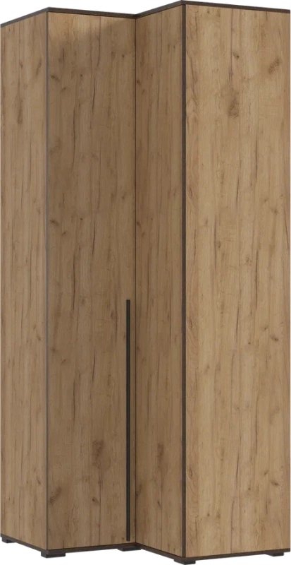 Норд Шкаф угловой (золото) МИФ (Кашемир)