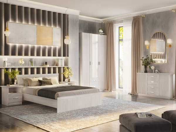 Сабрина-2 Тумба прикроватная ТП-2Р РОСТОК (Ясень анкор светлый)