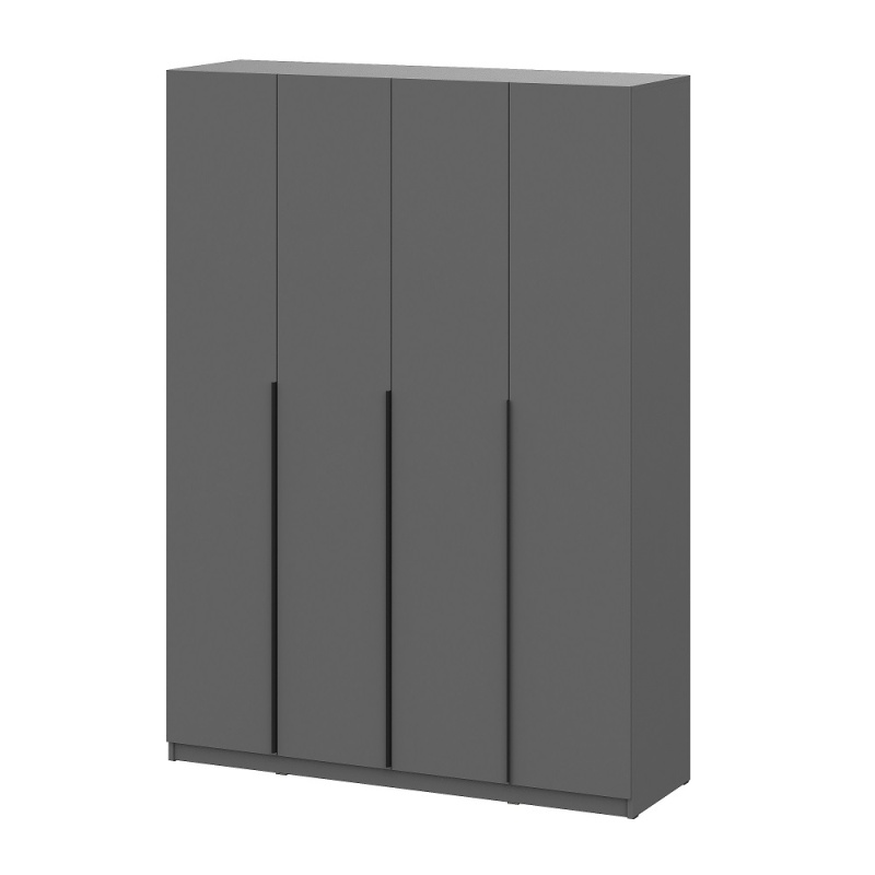 Шкаф ШК-5 (1600) SV-мебель (Графит серый)