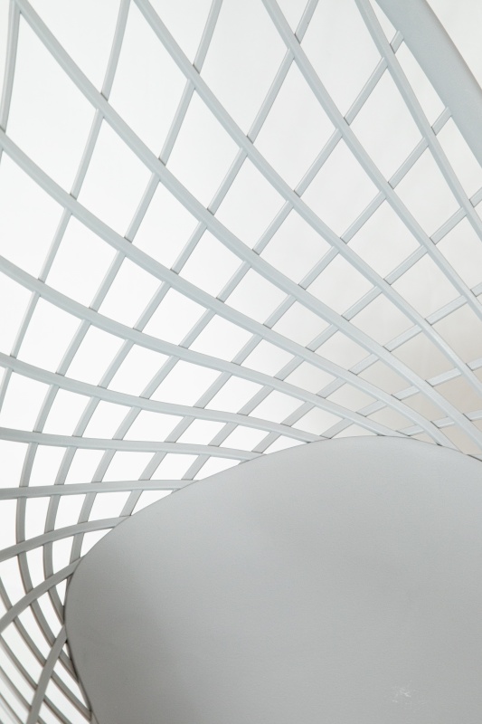 Стул Сидней КНР (Пластиковый стул с деревянными ножками и металлическим каркасом серый)