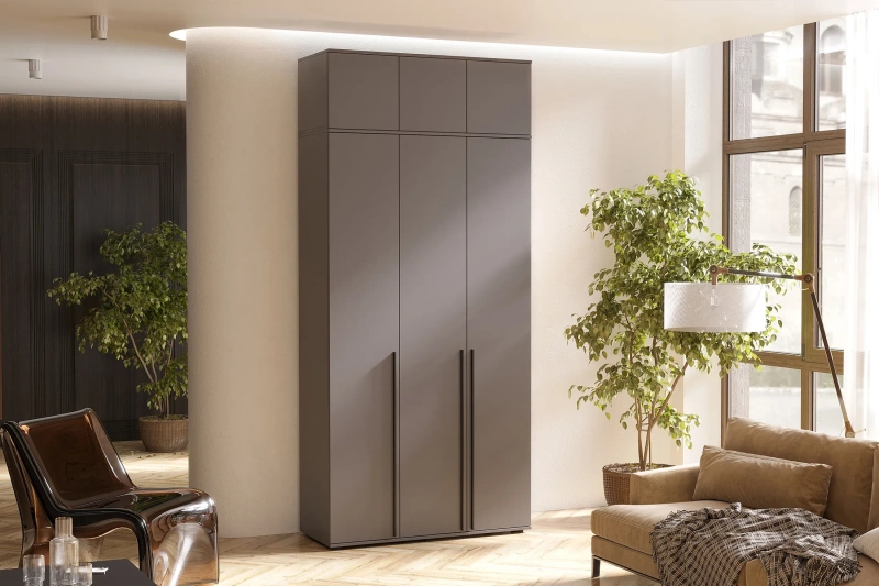 Норд Антресоль к шкафу (1200) МИФ (Графит)