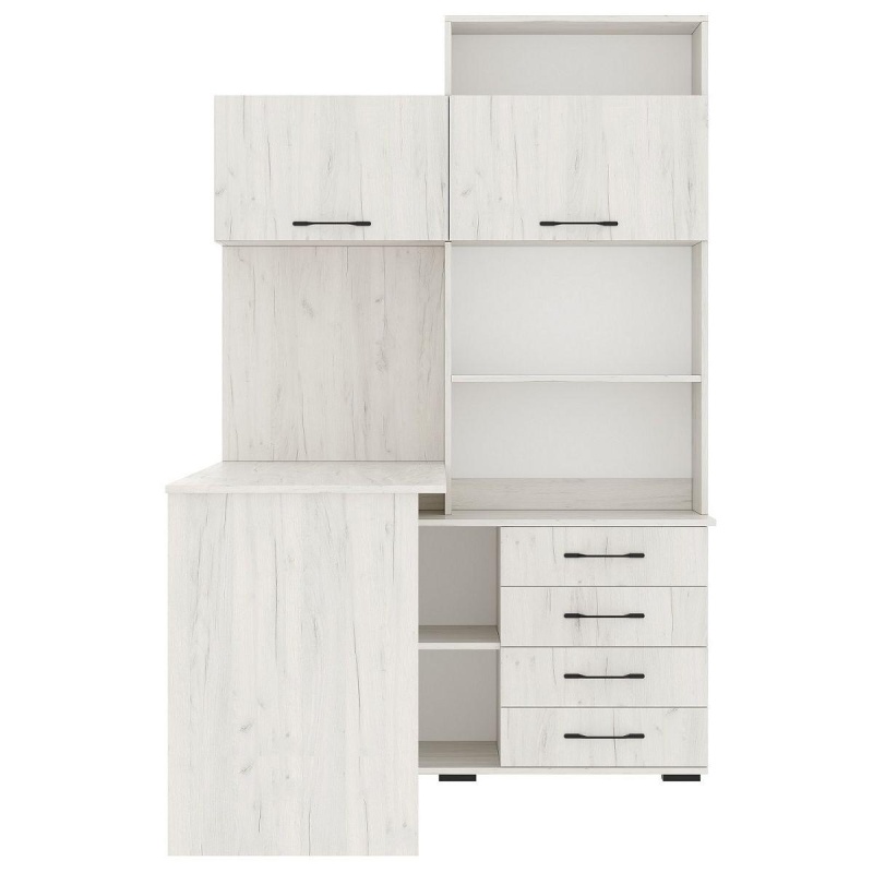 Стол ПКС-11 ЛЕВ. ПАМИР (Крафт белый)