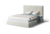 Кровать НА опоре Ингрид 1400 МЛЕК (бренди лайт 02/серо-белый)