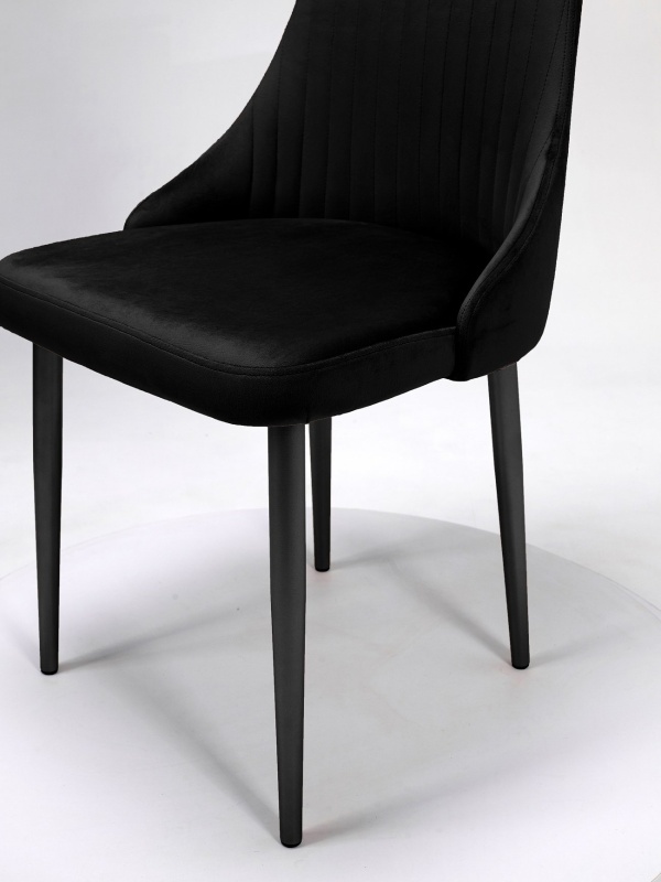 Стул Руссо ПАМИР (F90 Черный/Черная опора)